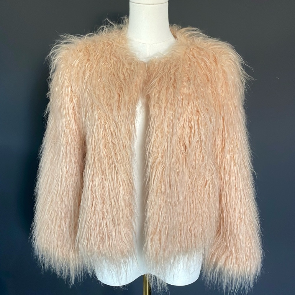 1. STATE FAUX FUR jacket